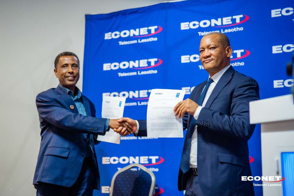 Econet and UNDP Deepen Partnership to Accelerate Lesotho’s Digital Transformationand AI Agenda